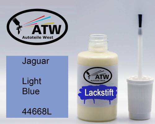 Jaguar, Light Blue, 44668L: 20ml Lackstift, von ATW Autoteile West.